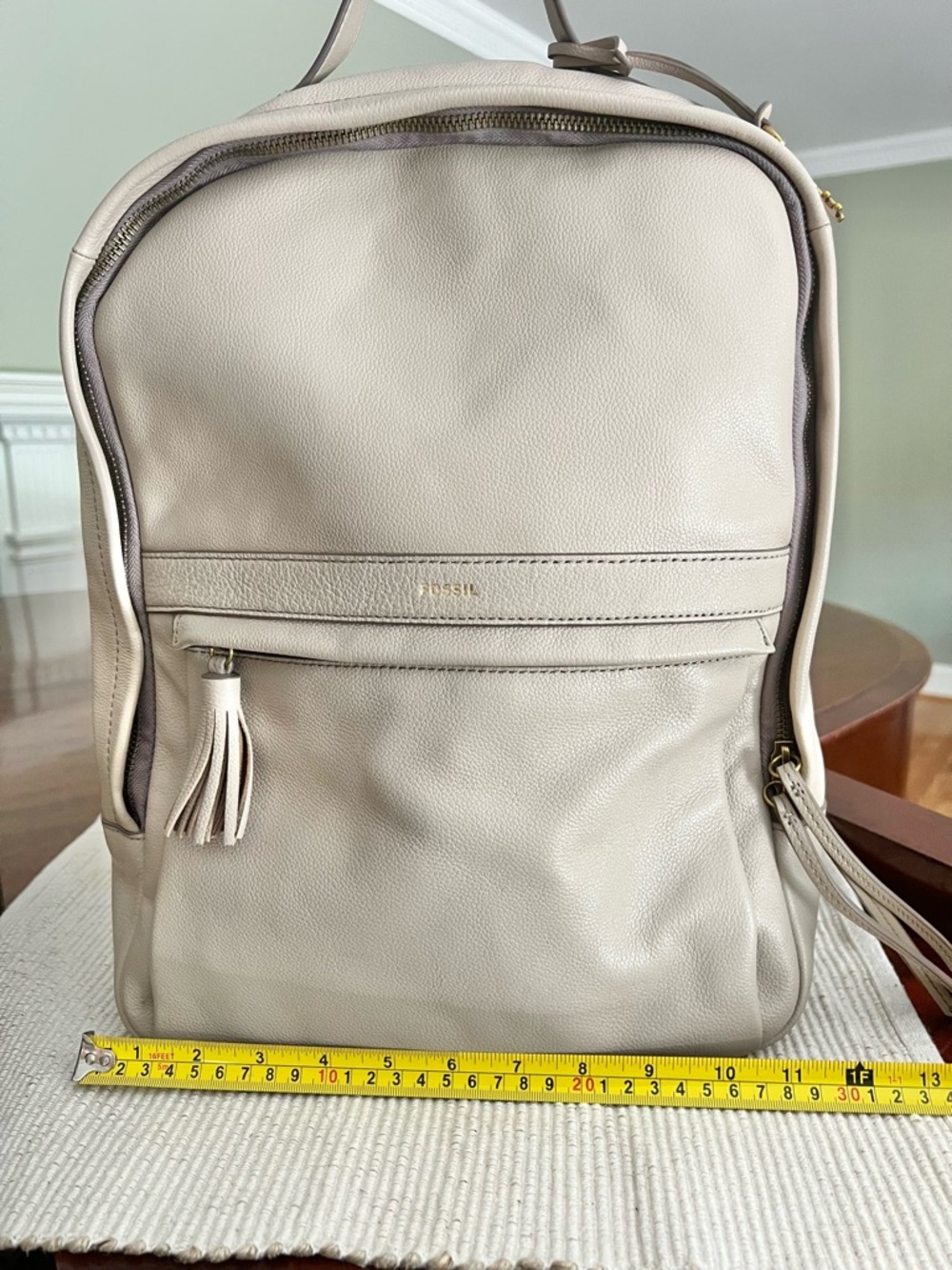 Fossil Sherri Eco Leather Backpack in Greystone - Picture 14 of 15